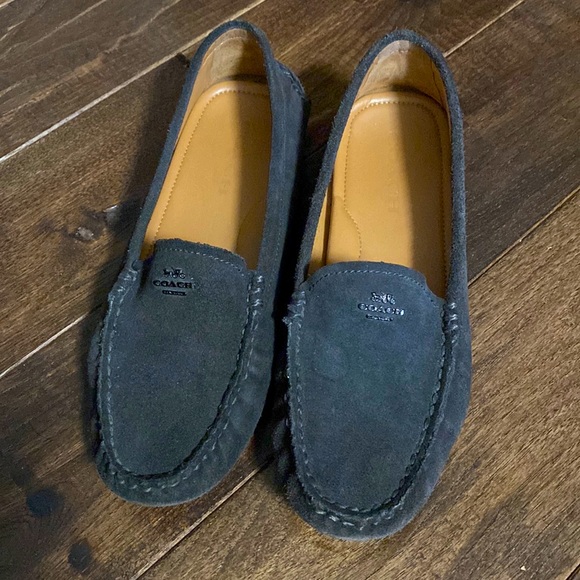 Coach Shoes Coach Suede Loafers Poshmark